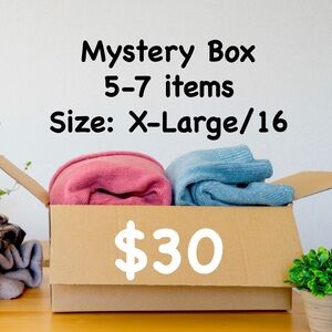 Mystery Box pick your size! 
In season pieces